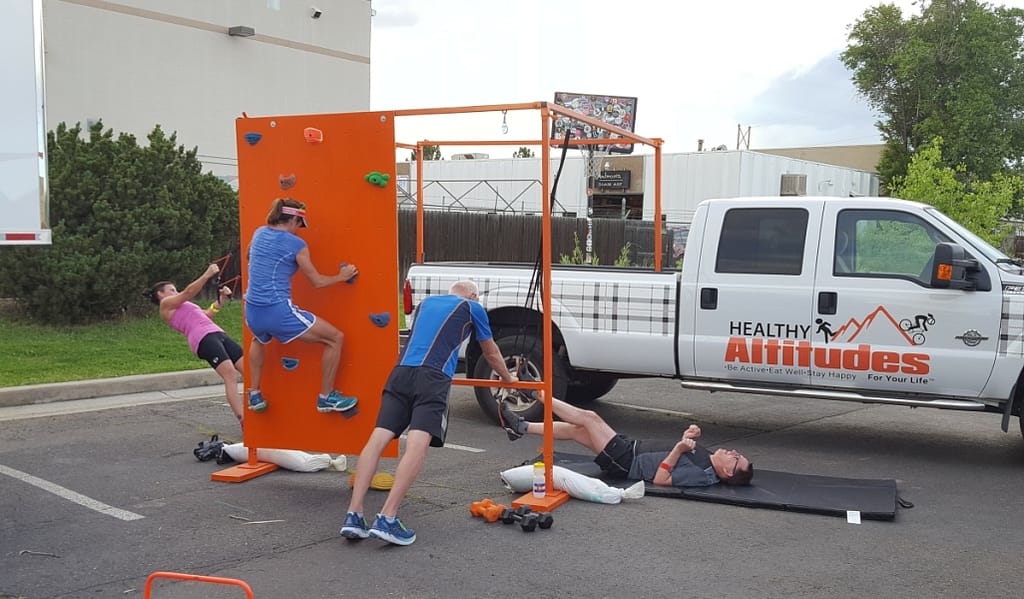 The Healthy Altitudes FitStop Mobile Fitness Delivered