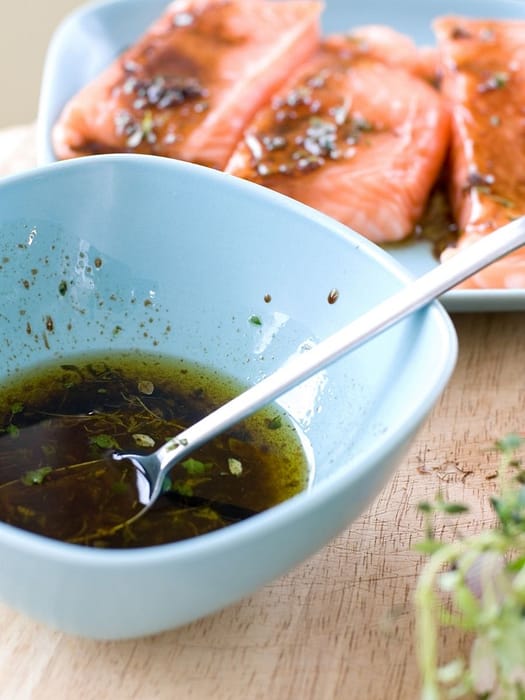 This Basic Balsamic Marinade gives your food a delicious sweet and tangy flavor combo.
